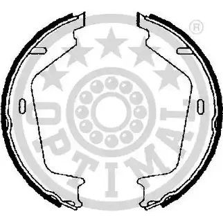 Тормозные колодки ручника, комплект OPTIMAL BB-7258 2H61KC7 P9 X7AE 1214612101 изображение 0