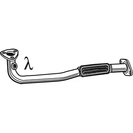 Выхлопная труба глушителя FONOS LEZV WF 05336 1215141115 TR1947 изображение 0