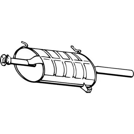 Задний глушитель FONOS 618678 A1ZD 4R 1215186815 WHPITA