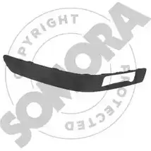 Молдинг бампера, накладка SOMORA I EQC8 Y85UU 1218817189 021235A