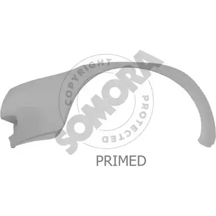 Бампер SOMORA 48TE6 VVY EV6 091036B 1218821157 изображение 0