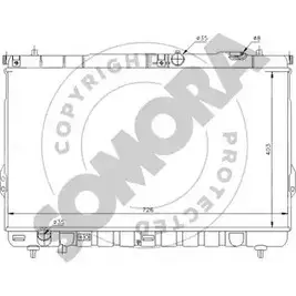 Радиатор охлаждения двигателя SOMORA 1218823559 135040A R 1LO4HT UPKKEVY изображение 0
