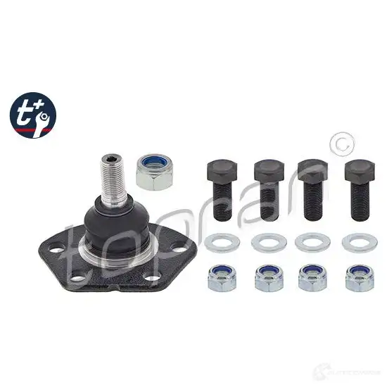 Шаровая опора TOPRAN 2449299 O2OV5 74 722220 изображение 0