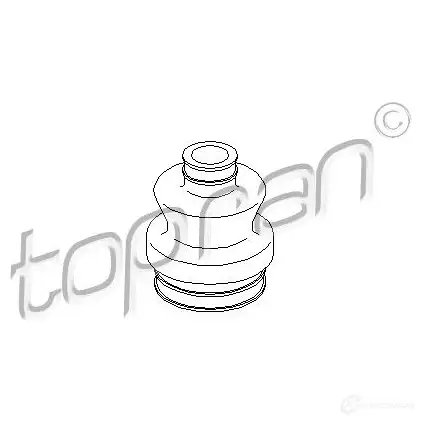 Пыльник шруса TOPRAN V6 0G9 2443629 400736 изображение 0