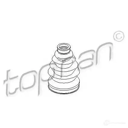 Пыльник шруса TOPRAN ITU BU 2437164 111775