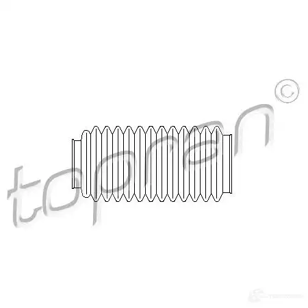 Пыльник рулевой рейки TOPRAN 2440670 YBP9 M 206627 изображение 0