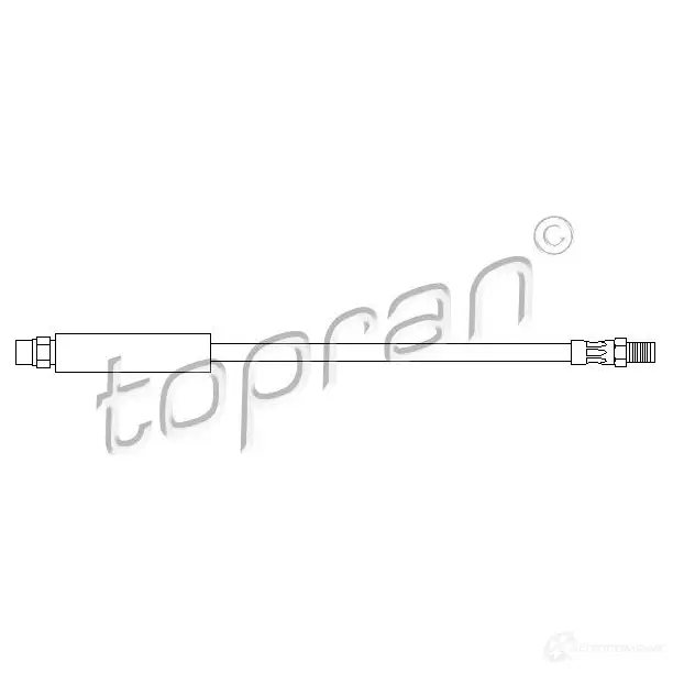 Тормозной шланг TOPRAN 2445218 500203 XVMU UY изображение 0