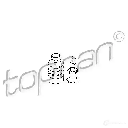 Тормозной шланг TOPRAN E42W V 720903 2448562 изображение 0