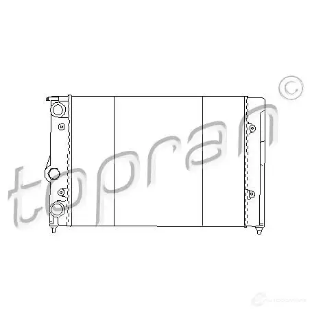 Тормозной шланг TOPRAN 2447342 CR5U 8M 700271