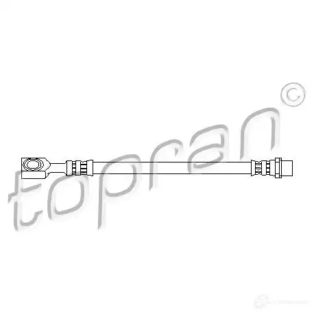 Тормозной шланг TOPRAN GEYT C6 2440447 206119 изображение 0