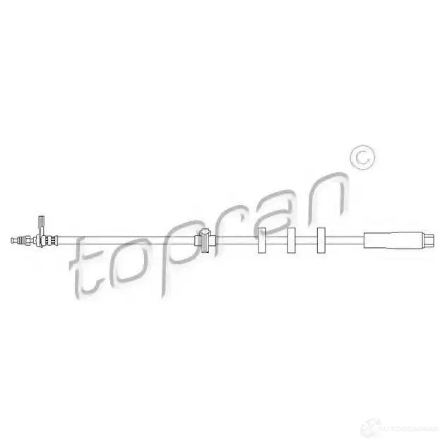 Тормозной шланг TOPRAN 1423576167 720889 SUAU J0
