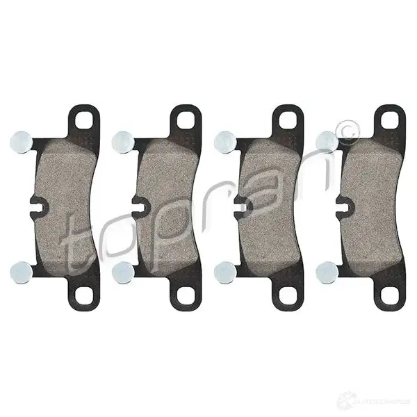 Тормозные колодки, комплект TOPRAN 2472 1 RK9R7PB 113818 1194170721