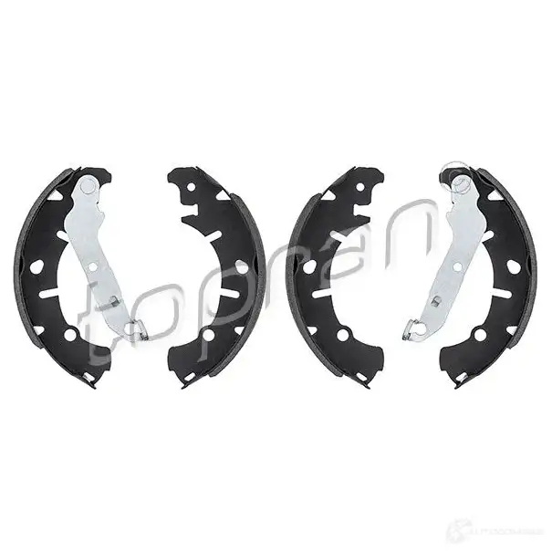 Барабанные тормозные колодки, комплект TOPRAN 301772 2442195 AKNSX JU