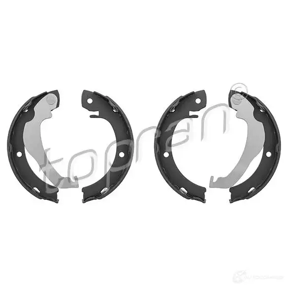 Тормозные колодки ручника, комплект TOPRAN 633906 1437800030 5RDYF G