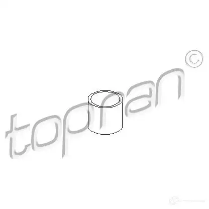 Патрубок интеркулера TOPRAN 2436996 111537 2S5R GXP изображение 0