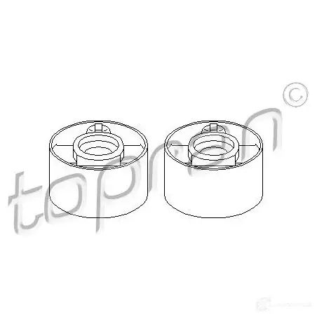 Сайлентблок TOPRAN 2445171 4K9T 7VR 500143 изображение 0