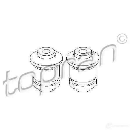 Ремкомплект рычага подвески TOPRAN 2444228 401785 N39H R4Q изображение 0