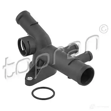 Фланец охлаждающей жидкости TOPRAN 2438216 K 0E2BG 113855 - Изображение 1