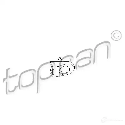 Крышка ручка двери TOPRAN 108869 2435298 MO9 UI5 изображение 0