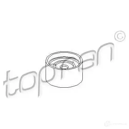 Обводной ролик ремня ГРМ TOPRAN 2441463 207956 XK6DM D