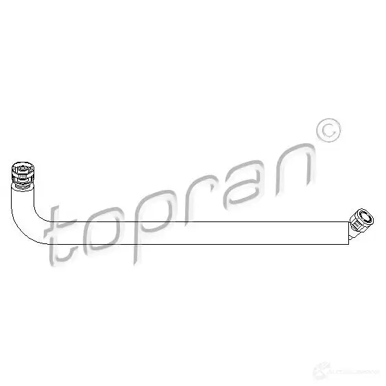 Ручка двери TOPRAN 721720 2449046 4C LTH4T изображение 0