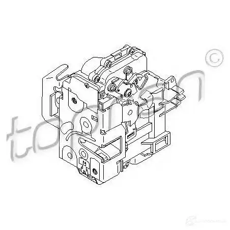 Замок двери TOPRAN 0H HZXJ 1423575918 113552 изображение 0