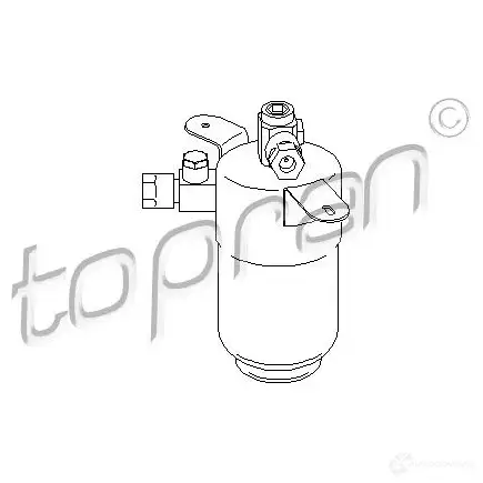 Осушитель кондиционера TOPRAN 8B46 5 400924 2443717