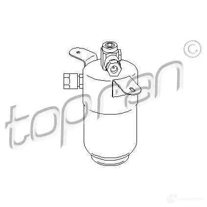 Осушитель кондиционера TOPRAN 400923 2443716 K5O J5