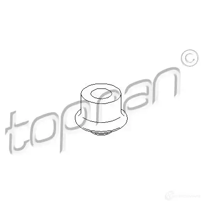 Подушка двигателя, опора TOPRAN 2434872 A8AQ R 107973 изображение 0