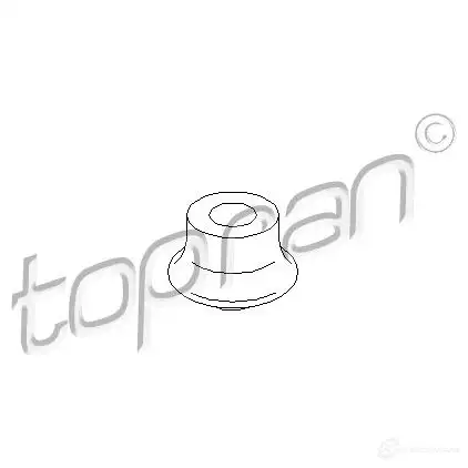 Подушка двигателя, опора TOPRAN 104277 2434407 N7PR 5 изображение 0