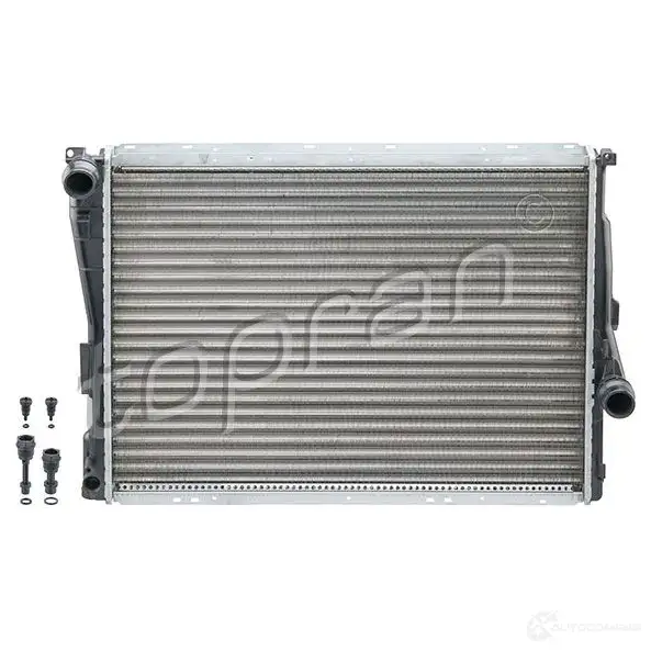 Радиатор охлаждения двигателя TOPRAN 502278 QSZT F1 2446641 изображение 0