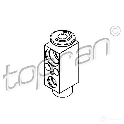 Расширительный клапан кондиционера TOPRAN PI SH9 2446067 501491 изображение 0
