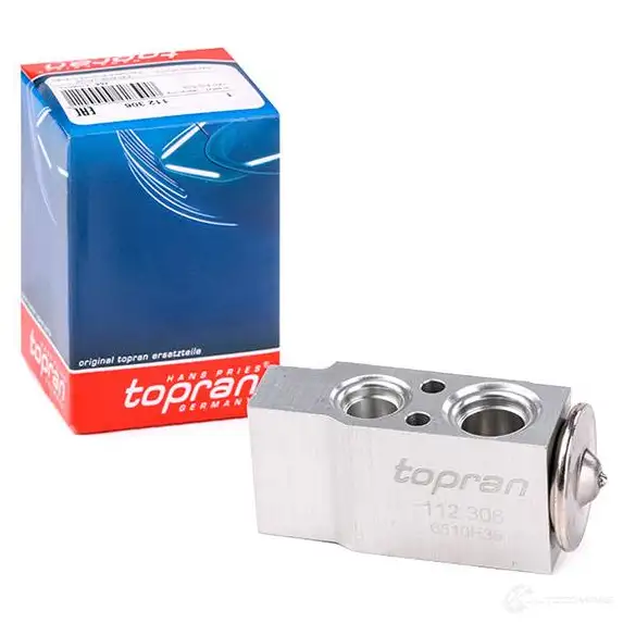 Расширительный клапан кондиционера TOPRAN EL9 O7 112306 2437505 изображение 1