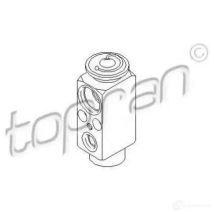 Расширительный клапан кондиционера TOPRAN C NPMJ 2446106 501544