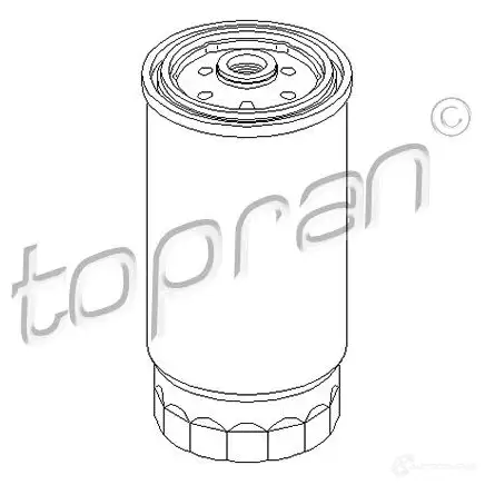 Топливный фильтр TOPRAN 3 8A7Q5Y 501194 2445888 изображение 0