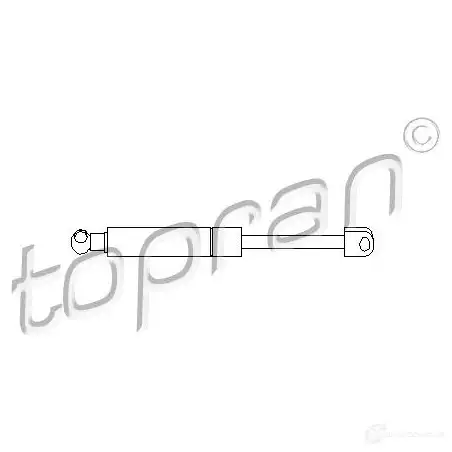 Амортизатор заднего стекла TOPRAN 2445963 OH KAD8 501292 изображение 0