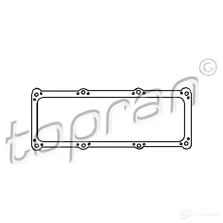 Прокладка клапанной крышки TOPRAN 2433369 100984 C 5ISJ8 изображение 0