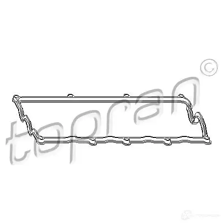 Прокладка клапанной крышки TOPRAN I XRM1V2 206129 2440454