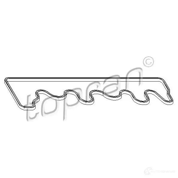 Прокладка клапанной крышки TOPRAN CY1 IGHL 401090 2443838