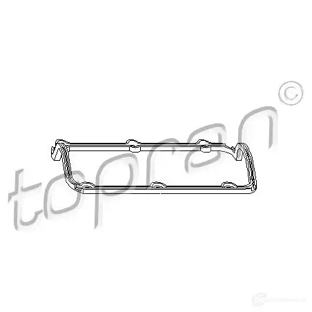 Прокладка клапанной крышки TOPRAN 101591 LV 553 2433496