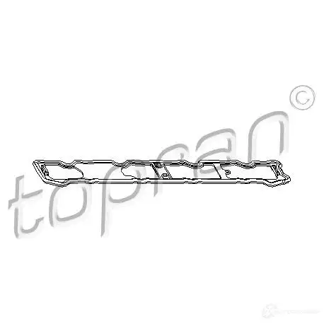 Прокладка клапанной крышки TOPRAN 9GC54P Q 722445 2449437