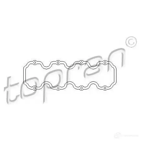 Прокладка клапанной крышки TOPRAN 201226 2439757 H94I 3