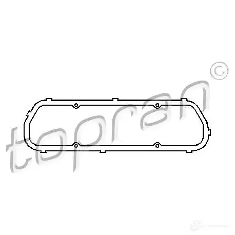Прокладка клапанной крышки TOPRAN 2441969 300865 QNSL C изображение 0