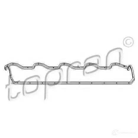 Прокладка клапанной крышки TOPRAN 700563 QQ3 F2C 2447522
