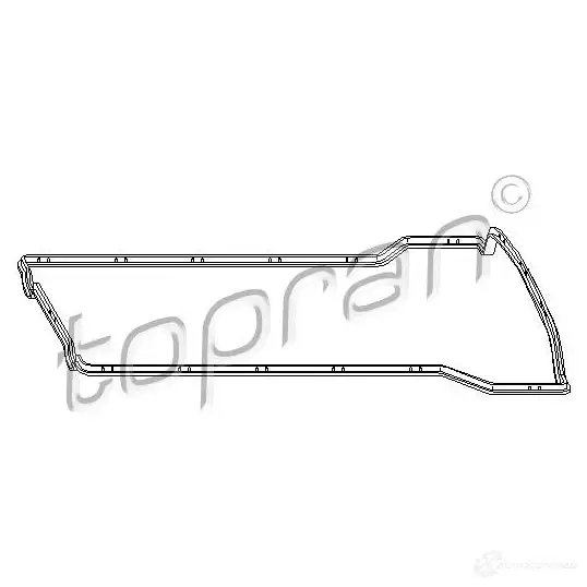 Прокладка клапанной крышки TOPRAN 2443721 RX Z6H 400928
