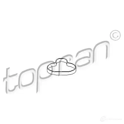 Прокладка впускного коллектора TOPRAN 301853 DC YVQL 2442234 изображение 0