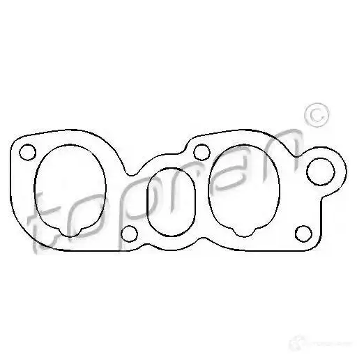 Прокладка впускного коллектора TOPRAN R Q7B97 501267 2445949