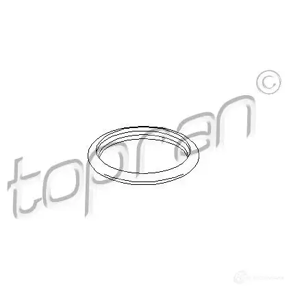 Прокладка термостата TOPRAN NQ6BHU V 301791 2442199 изображение 0