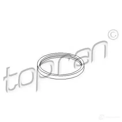 Прокладка термостата TOPRAN 2449198 722050 IUS ID изображение 0