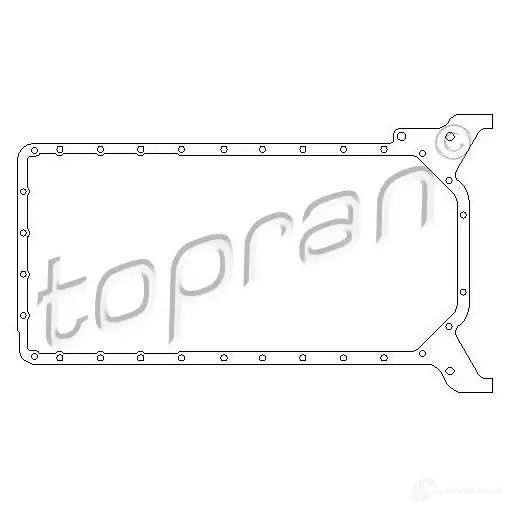 Прокладка поддона TOPRAN IGAGR X 401220 2443891 изображение 0